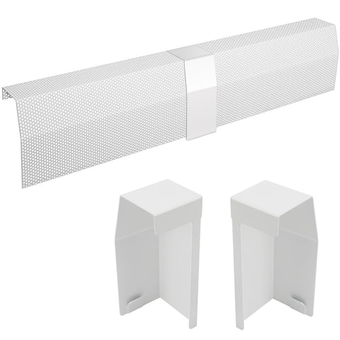 SDSNTE 6ft baseboard cover slip-on for neater room and safer heating