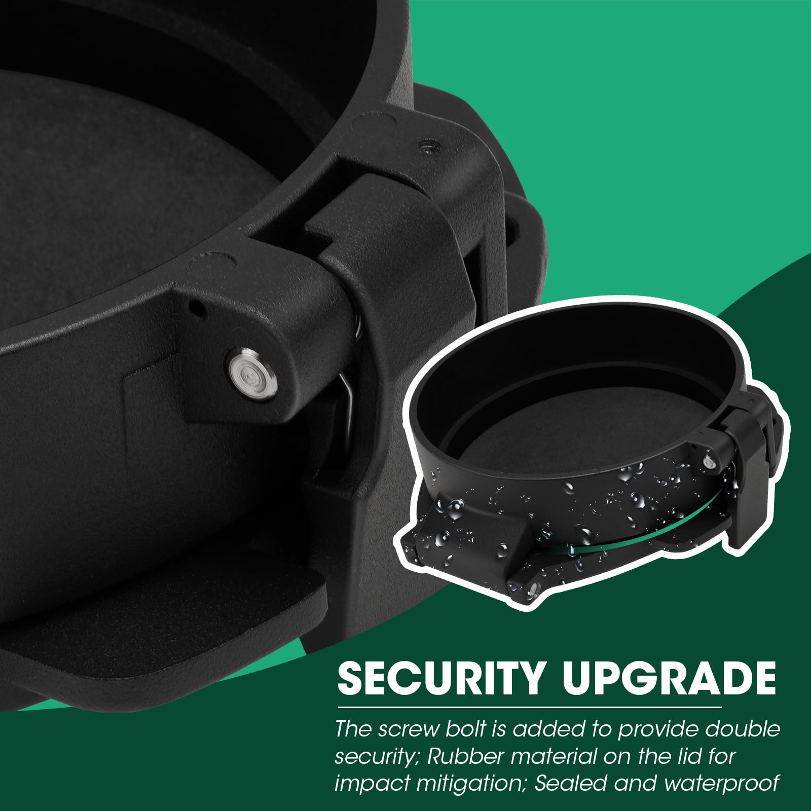 SDSNTE screw-nuts simplify assembly and ensure firm lid connection.