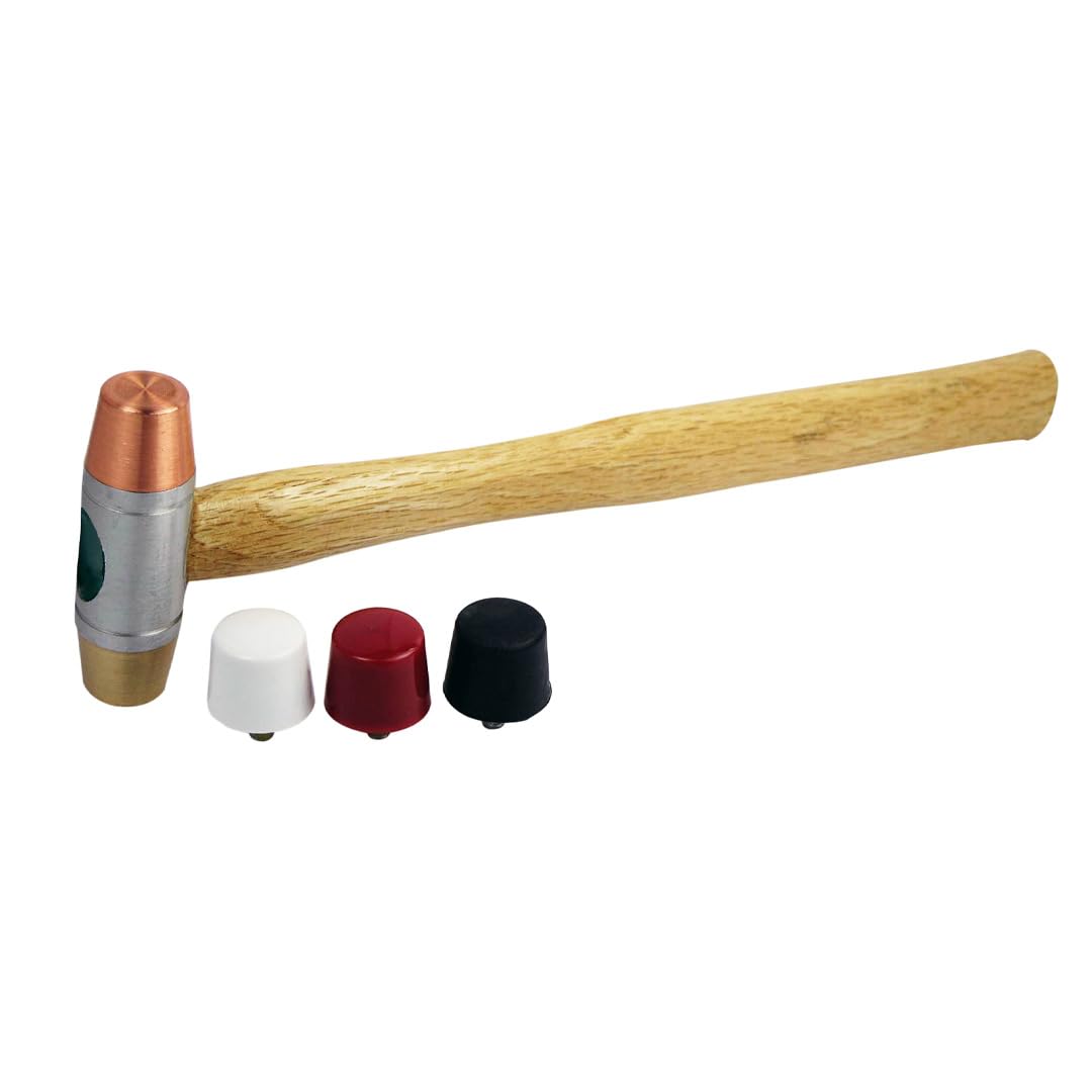 SE 5-IN-1 hammer copper face for spark-free metalwork and precise tapping