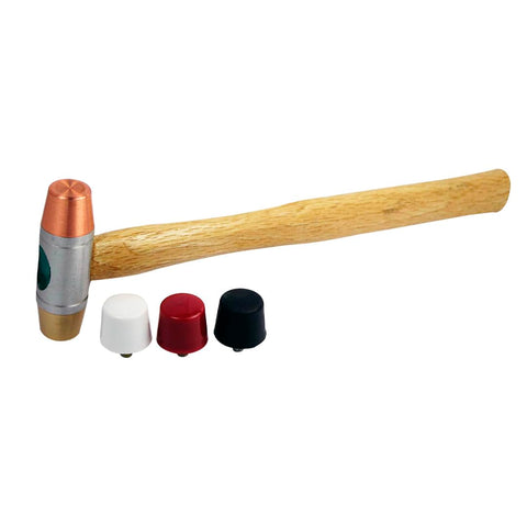 SE 5-IN-1 hammer copper face for spark-free metalwork and precise tapping