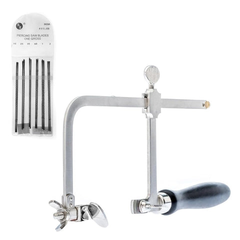 SE 81973SB2 saw frame with black handle for precise cuts.
