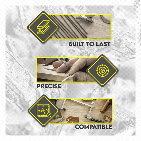 SE 81973SB2 secure blade locking ensures stable, straight cuts.