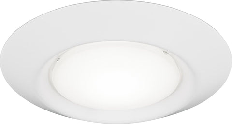 Sea Gull Lighting Traverse Lyte wet-rated recessed light with frosted lens for moisture-prone spaces.