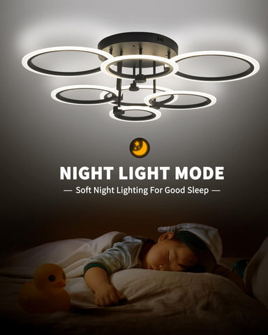 SEABLE acrylic lampshade provides eye-friendly light with less glare