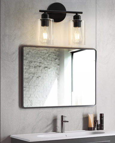 SEABLE over-mirror wall light for elegant vanity illumination.