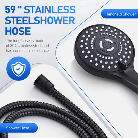 SeaCity anti-clog silicone nozzles resist mineral buildup for consistent flow.