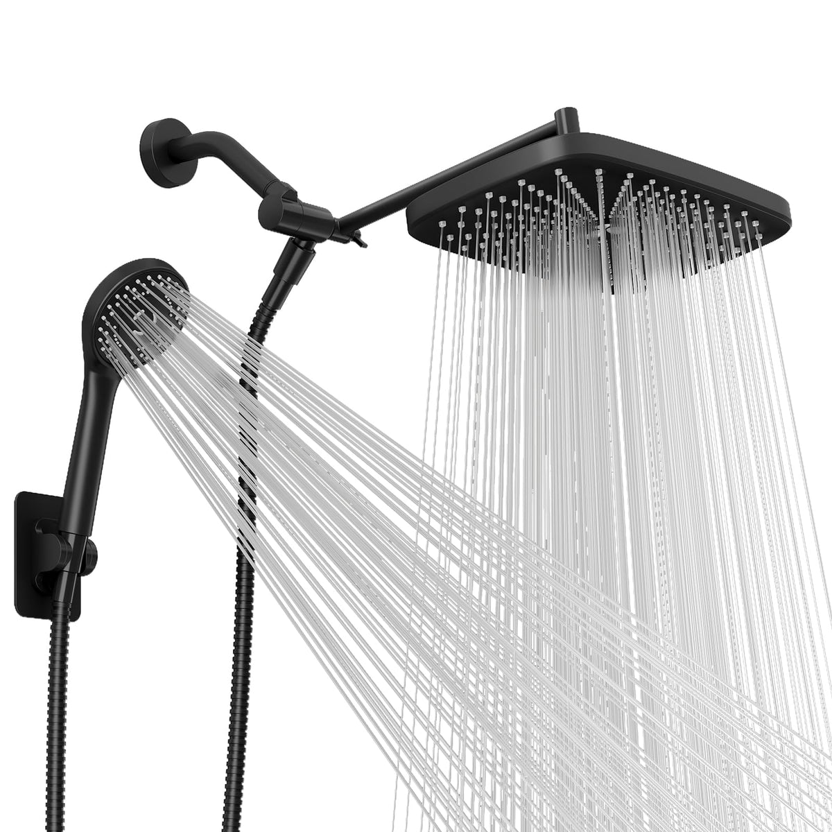 SeaCity 10-inch wide rain shower head delivers expansive coverage for a spa-like shower.