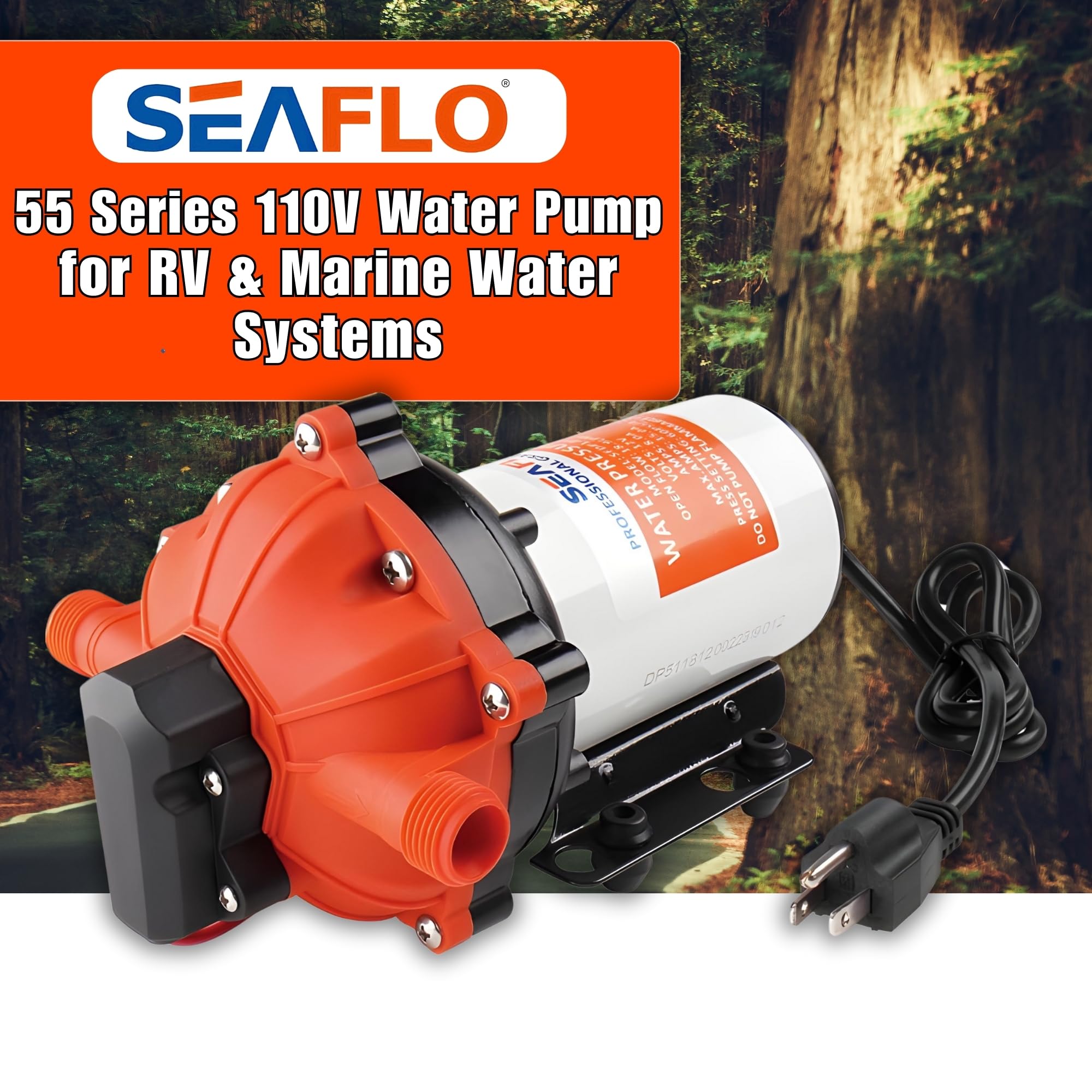 SEAFLO 55 Series bypass system maintains steady outlet pressure