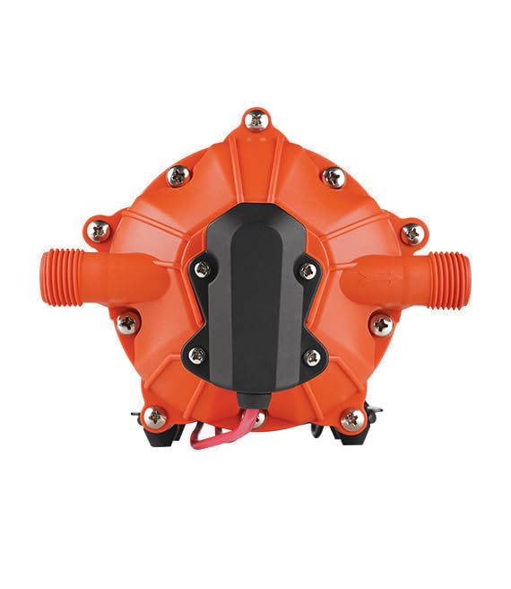 SEAFLO 55 Series pump side view showing rugged housing for harsh environments