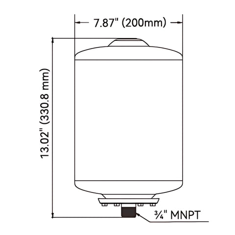 SEAFLO 3-4 inch MNPT connections enable easy integration
