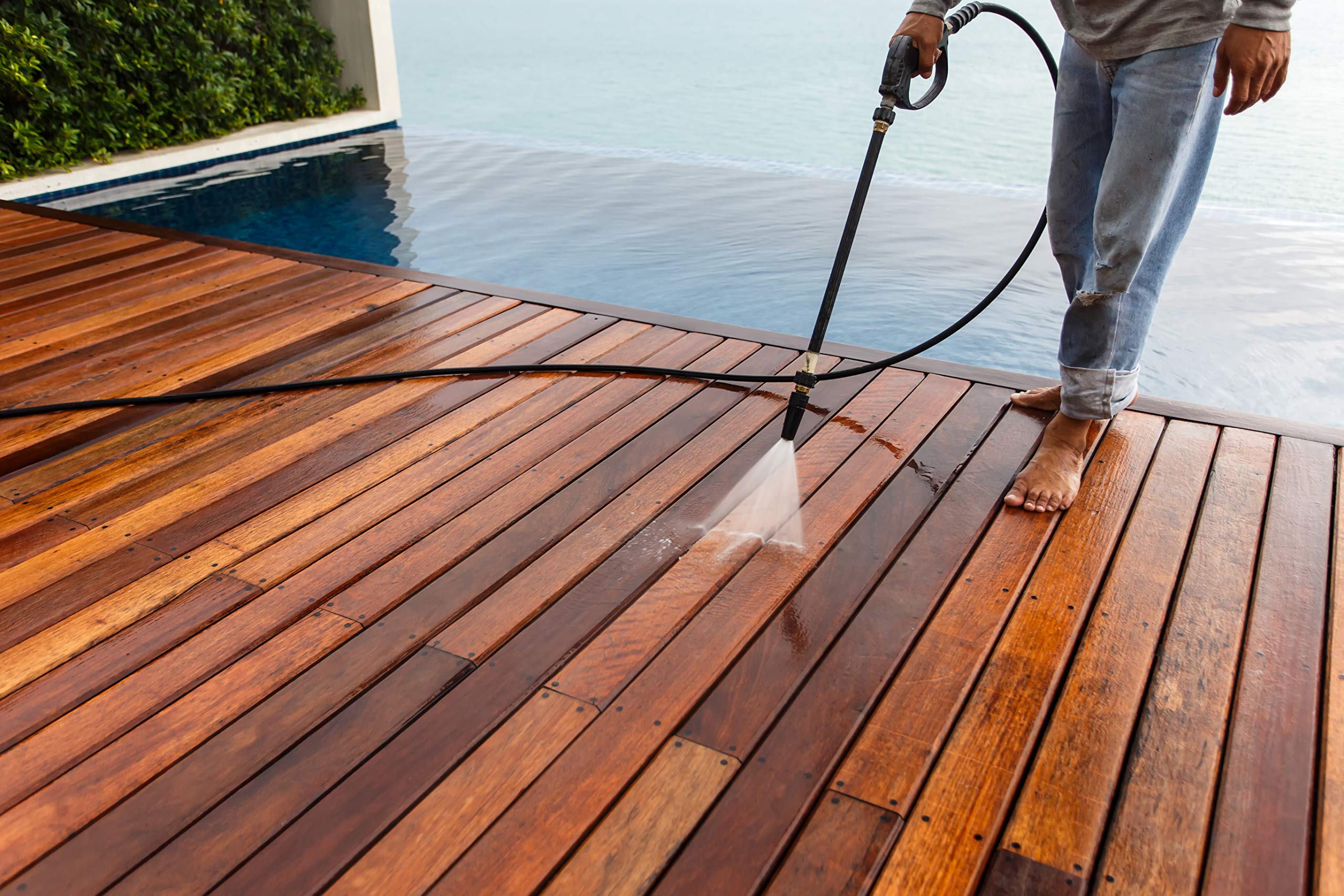 Seal-Once Marine easy soap-and-water cleanup after application.