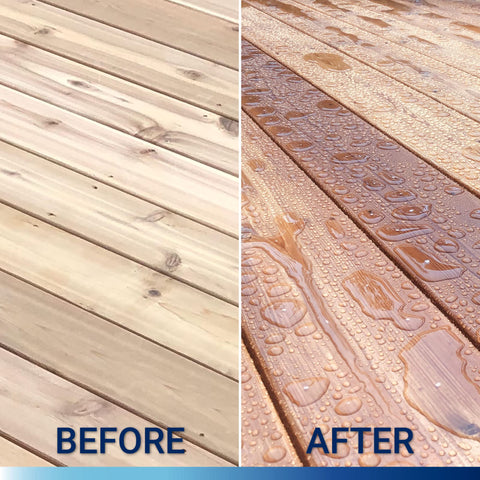 Seal-Once Marine outdoor furniture protected against salt spray and rain.