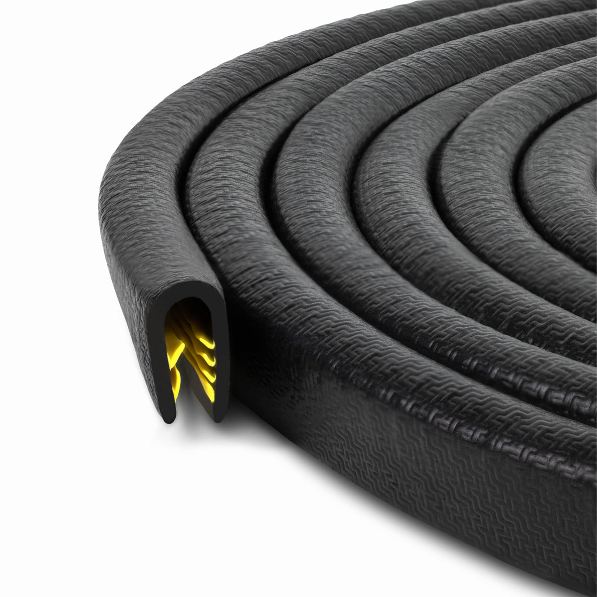Seal Rubber edge trim showcases a large U-height for a clean car door edge finish.