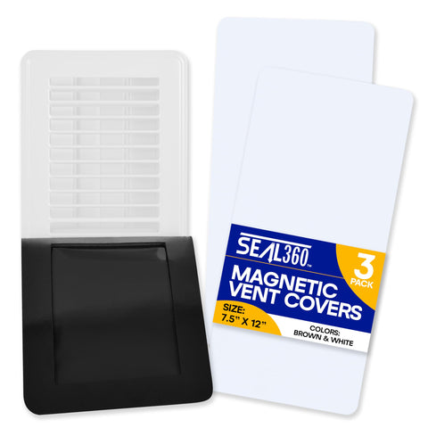 SEAL360 magnetic vent cover 3-pack in packaging for quick setup.
