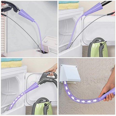 Sealegend hose adapter enables switching hoses for different dryer vent configurations.