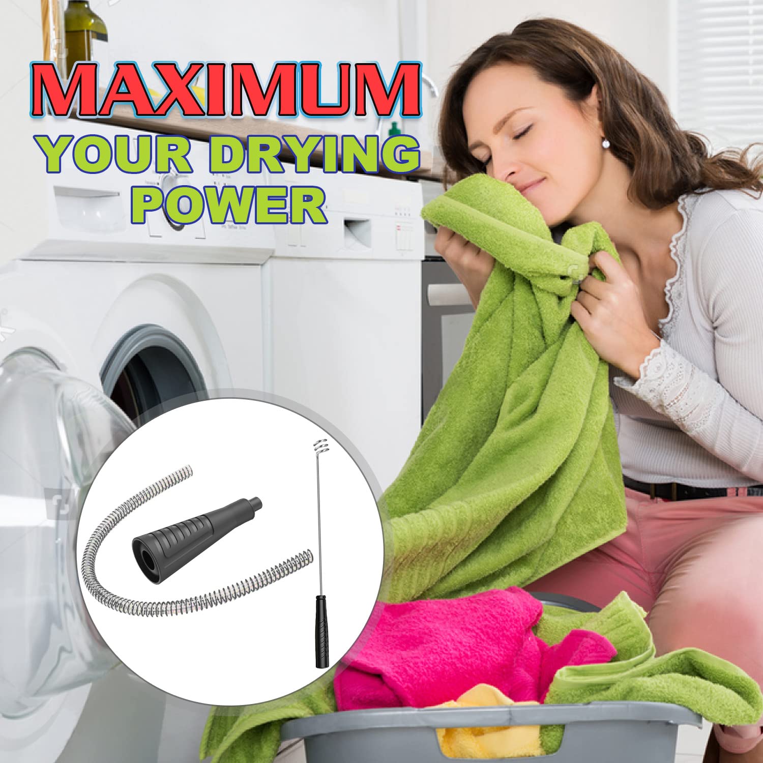 Sealegend two-piece cleaner set in black improves dryer efficiency