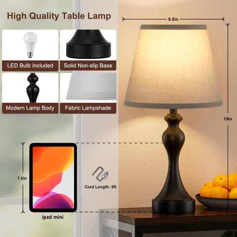 Seealle lamps are easy to assemble without tools in minutes.