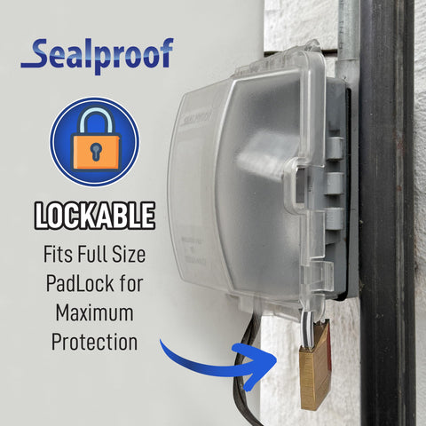 Sealproof UL-listed for wet locations ensures compliance and safe outdoor use.