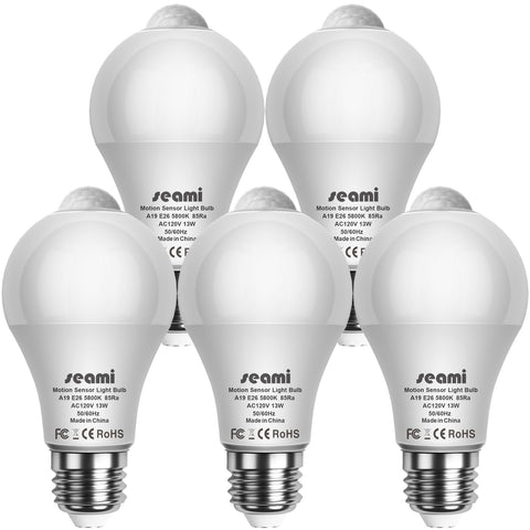 Seami top-sensor lightbulb detects motion for hands-free lighting