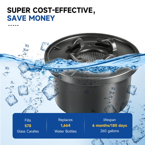 Seanutp WQA-certified lead-free label visual for product safety.