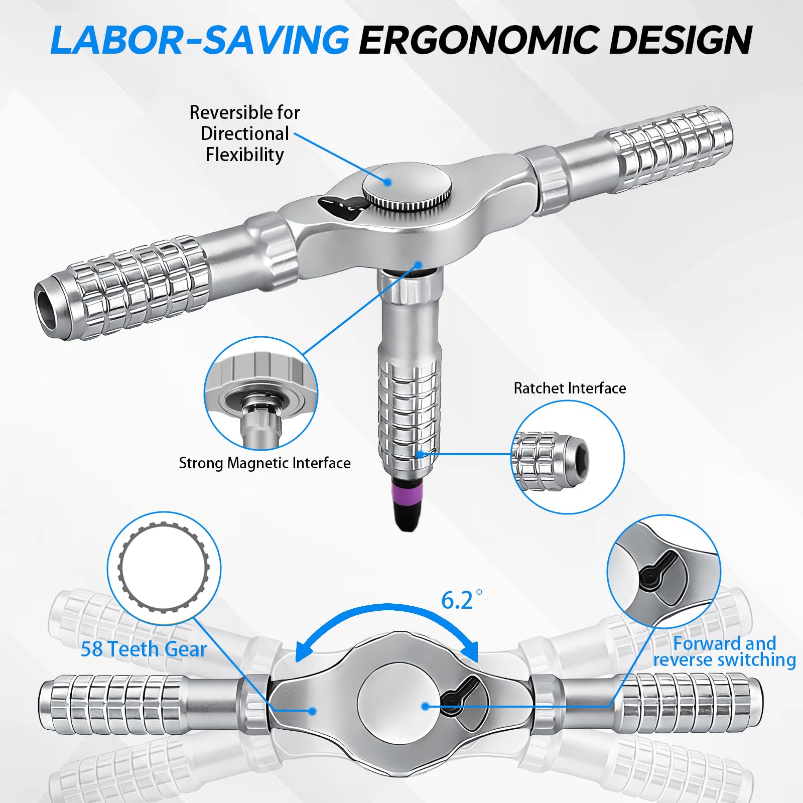 SEARART S2 steel bits offer durable, rust-resistant performance.
