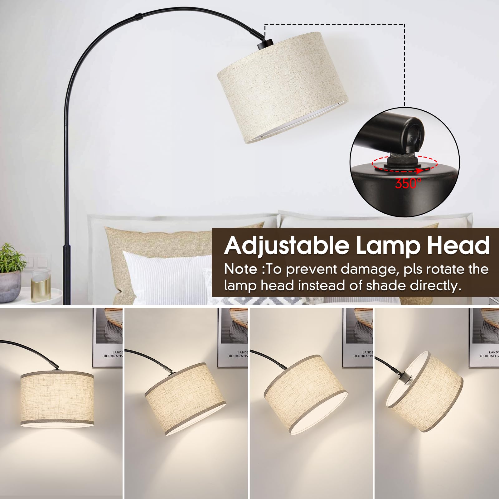 Seaside Village 9W LED bulb included for immediate use