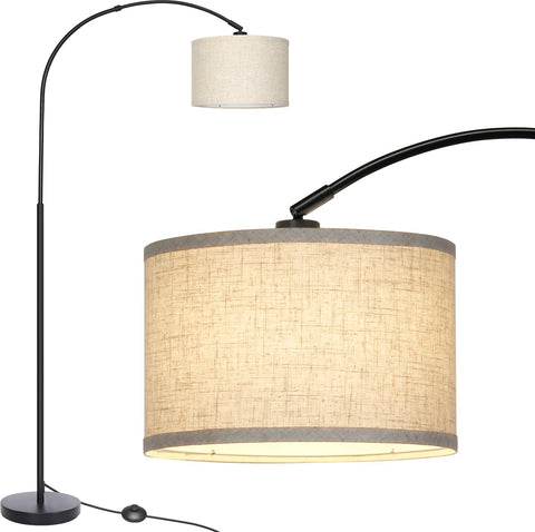 Seaside Village Arc Floor Lamp bedroom reading light creates cozy corners.