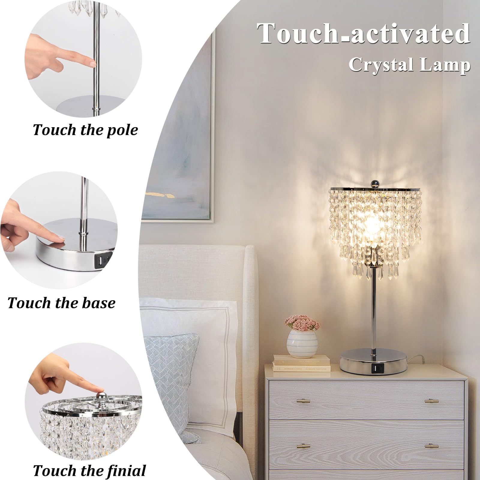 Seaside Village included B11 LED bulb for immediate ambient light