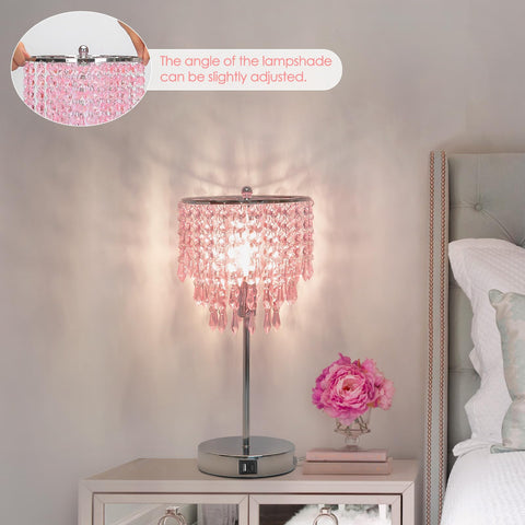 Seaside Village bedside lamp complements girls rooms and living spaces