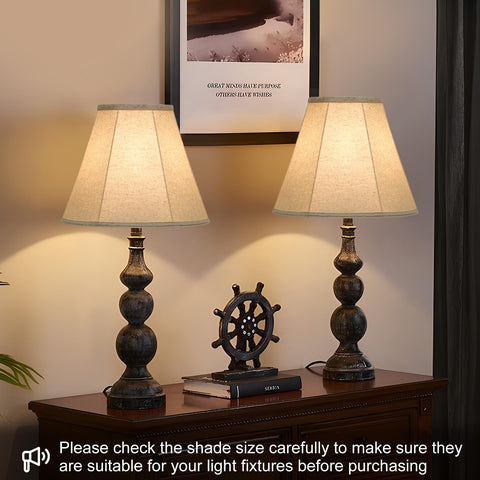 Seaside Village Bell Shades soft light creates a cozy home ambiance