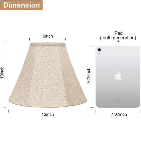 Seaside Village Bell Shades natural linen fabric for versatile styling
