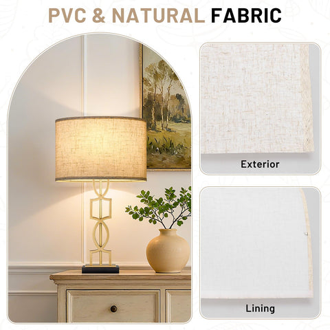 Seaside village E26 and saddle base adapters included with lamp shades