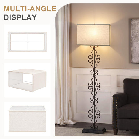 Seaside Village harps and spider fitter included for easy installation.
