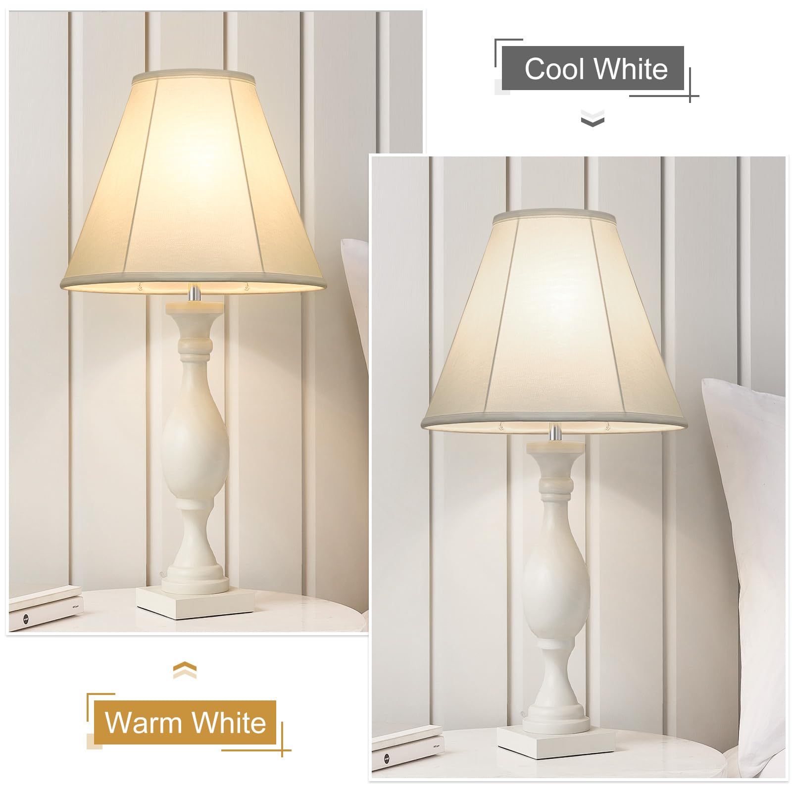 Seaside Village bell-shaped shade suits various room aesthetics.