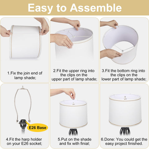 Seaside Village lampshades set 2 fabric detail highlights premium texture and durable outer fabric