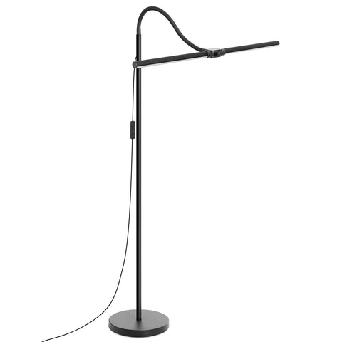 Seaside Village LED Floor Lamp compatible with smart outlets for easy control.