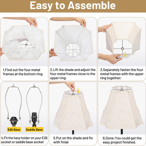 Seaside Village nightstand lighting with this shade creates cozy evenings