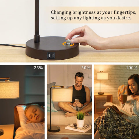 Seaside Village tall table lamp easy assembly in minutes.