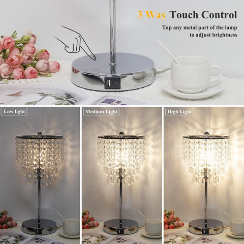 Seaside Village three stage dimmable lamp for cozy mood lighting