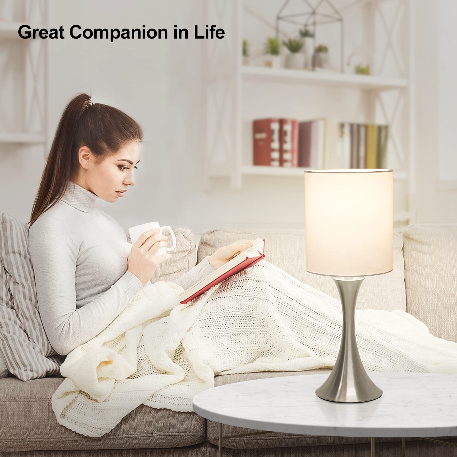 Seaside Village lamp modern nightstand design complements decor