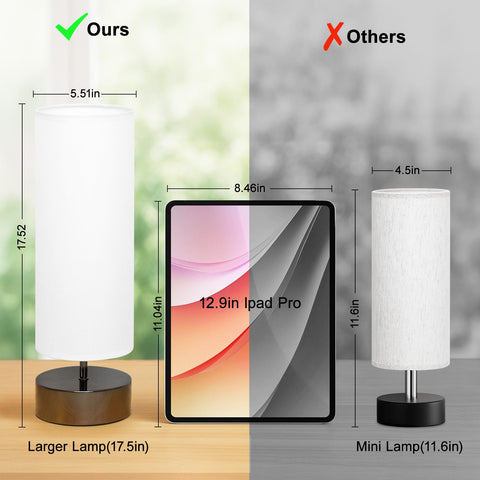 Seaside Village lamp provides ambient light in bedroom or living spaces.