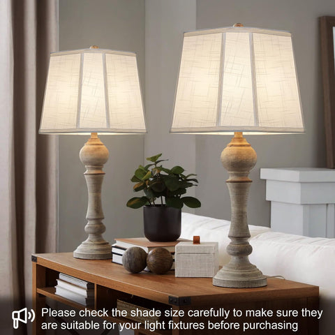 Seaside Village natural beige shade blends with farmhouse, mid-century, or contemporary decors