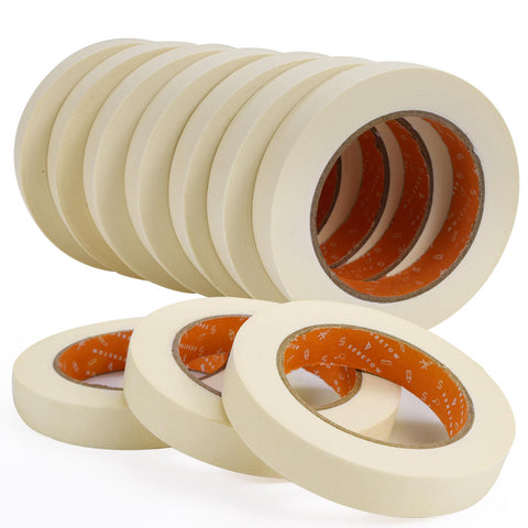 SEBETOW masking tape 10-roll pack for arts and crafts projects