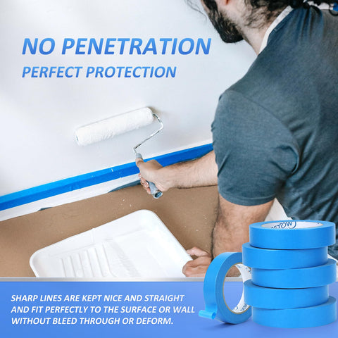 SEBETOW tape on glass and ceramic for precise boundaries
