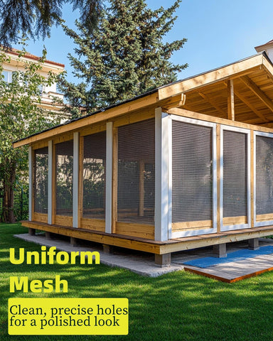 SEBOSS hardware cloth in chicken coop application for secure enclosure