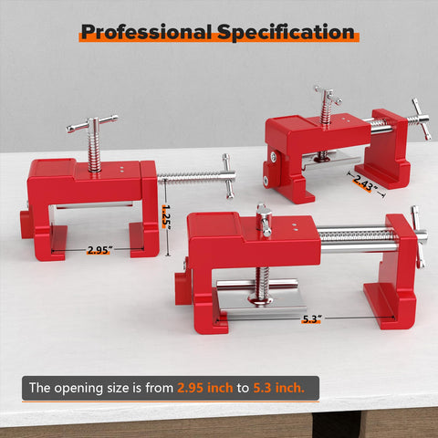 Sebupar cabinet clamps alignment plate view highlights sturdy construction