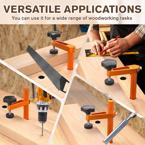 Sebupar CNC-finish dog clamp resists fading for long-term reliability.