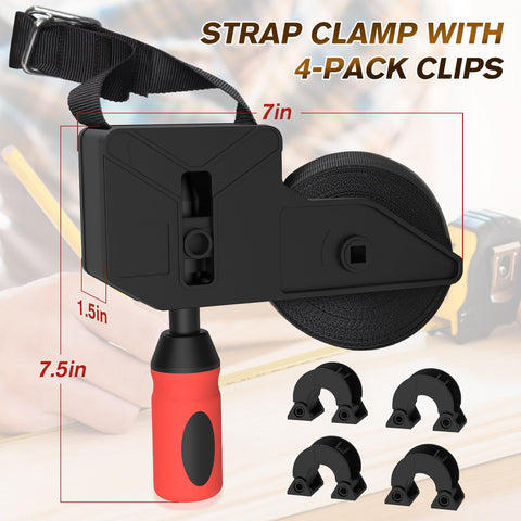 Sebupar picture frame clamp helps square frames with even pressure.