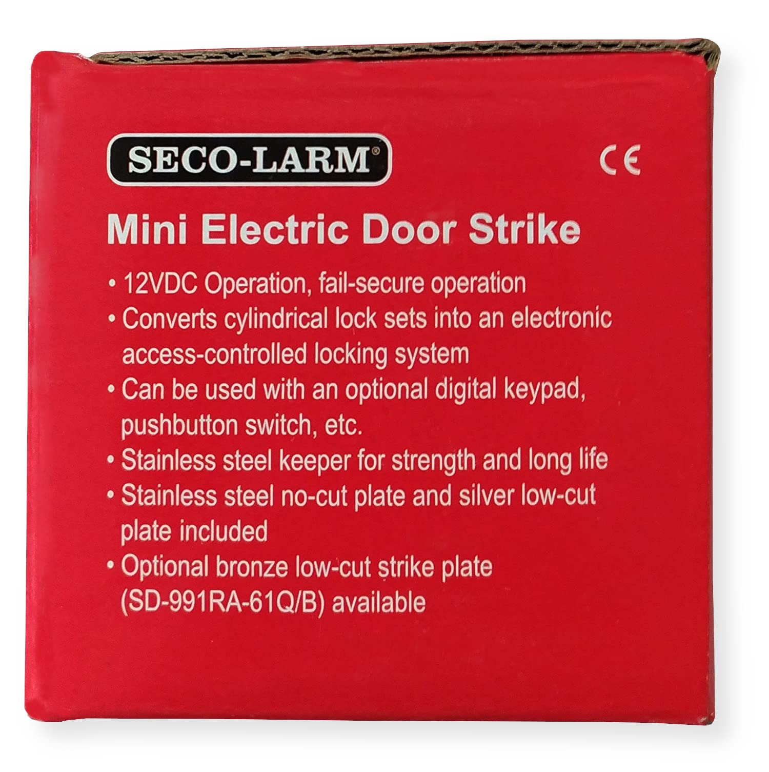 Seco-Larm Enforcer Mini installation template aids precise mounting