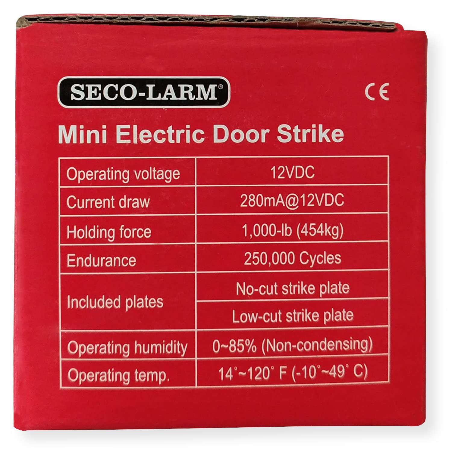 Seco-Larm Enforcer Mini splice connectors demonstrating simple wiring
